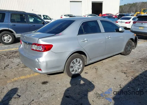 2012 Toyota Corolla L from USA, damaged, VIN 2T1BU4EE5CC888327